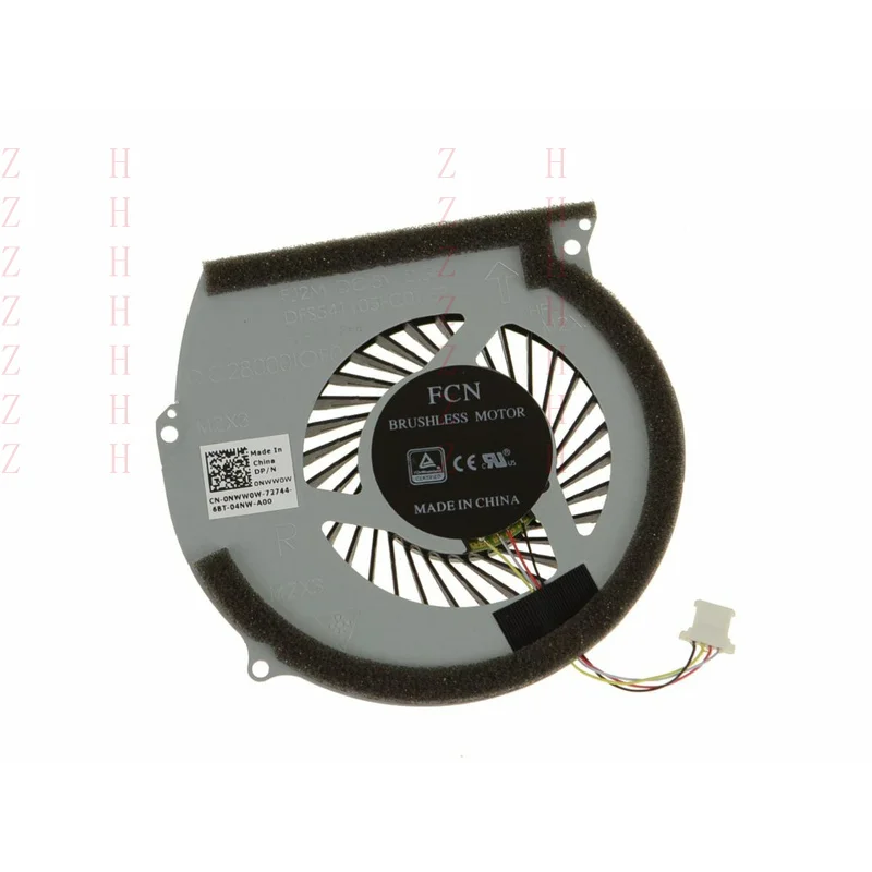 

ZZHH FOR DELL Inspiron 15 7567 Right-Side GPU Cooling Fan-Right 0NWW0W DC28000IOF0