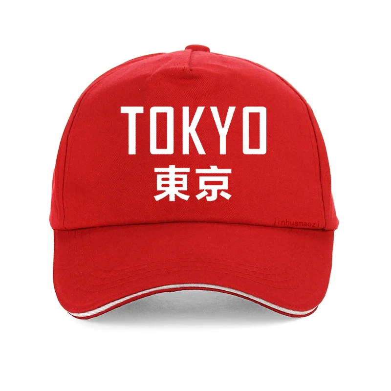 Gorra de béisbol de moda con estampado de letras de Japón Tokyo City, gorras snapback ajustables de algodón 100%, gorras de hip hop para hombres y mujeres