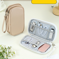 Data Cable Bag Portable Digital Storage Pouch Travel Multi-layer Storage Bag Dust-proof Data Cable Storage Bag Caes Accessory