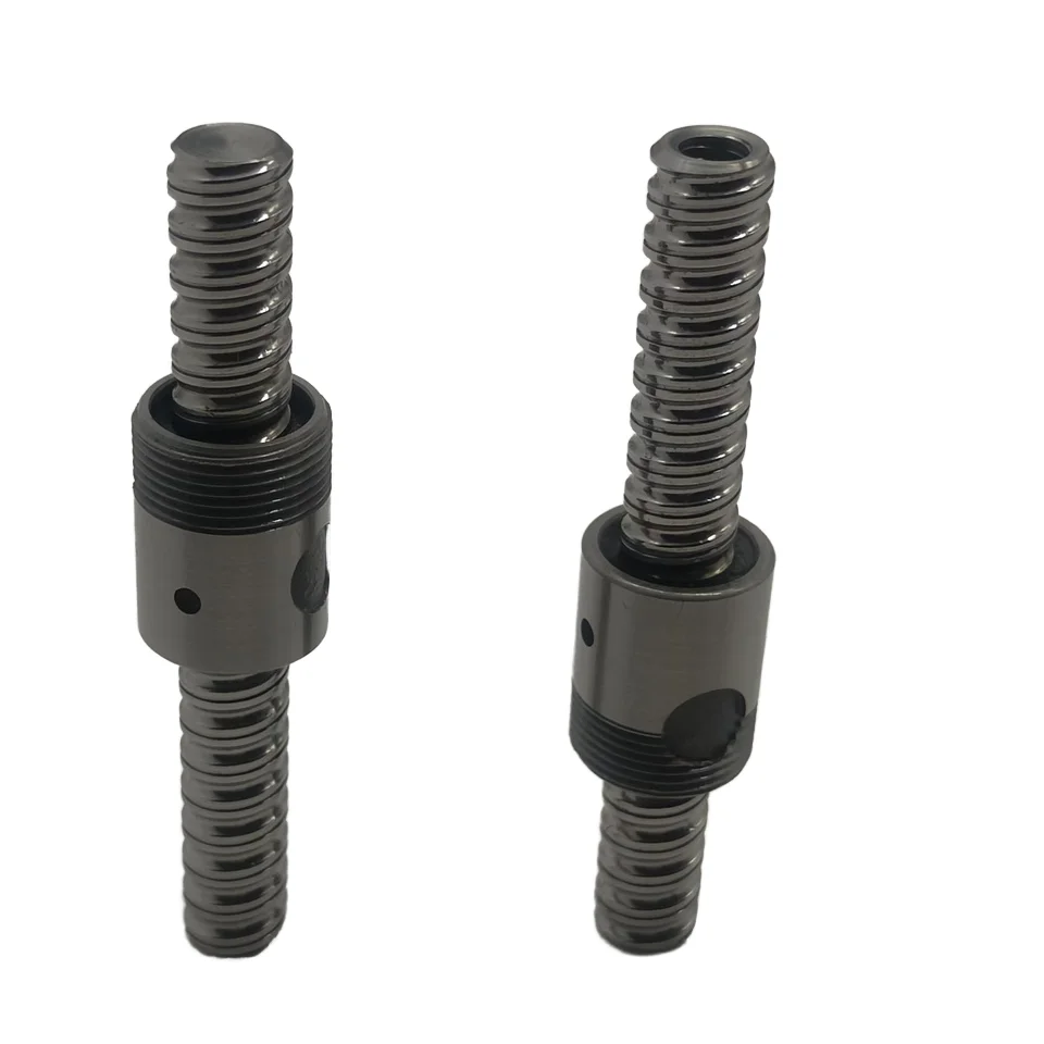 Heavy Duty BSHR0082.5-2.5 BSHR01002-3.5 20mm M25 20*5 Customized Ball Screw 2500mm Rolling Machine Linear Motion For CNC Machine