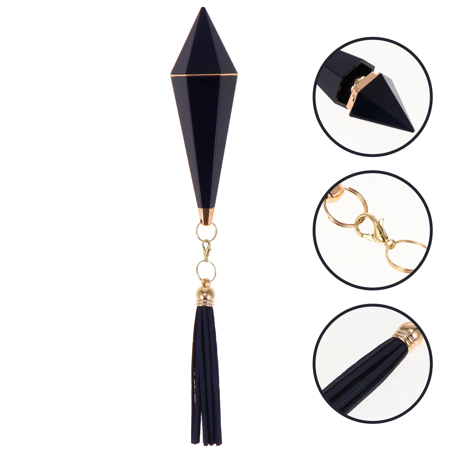 3 pezzi tubo vuoto per lucidalabbra formato da viaggio contenitore per balsamo per labbra ricaricabile a prova di perdite design con nappa per riporre oggetti fai da te piccolo