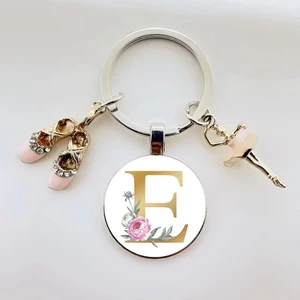 Key art vintage-kadınsı, zarif ayakkabılar, dans bale, cam sanatı, sanat, moda Dansçı anahtarlık için en iyi 5 satış-no. 1