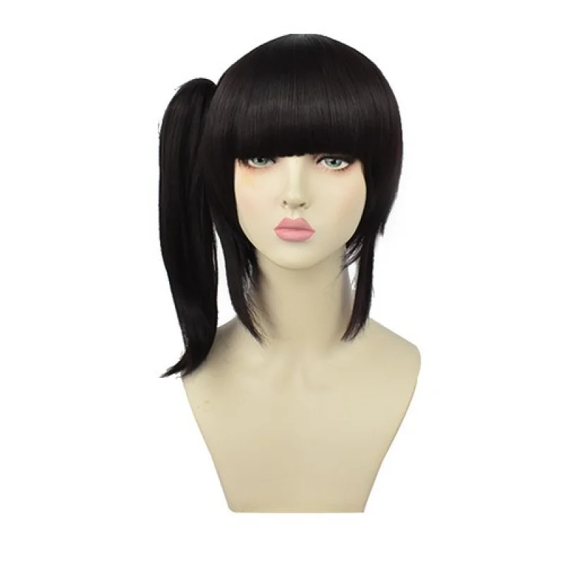 女性用ウィッグ-ショート-ブラ-ストレート-ウィッグ-レディース-人工毛ウィッグ-ウィッグキャップ-英国