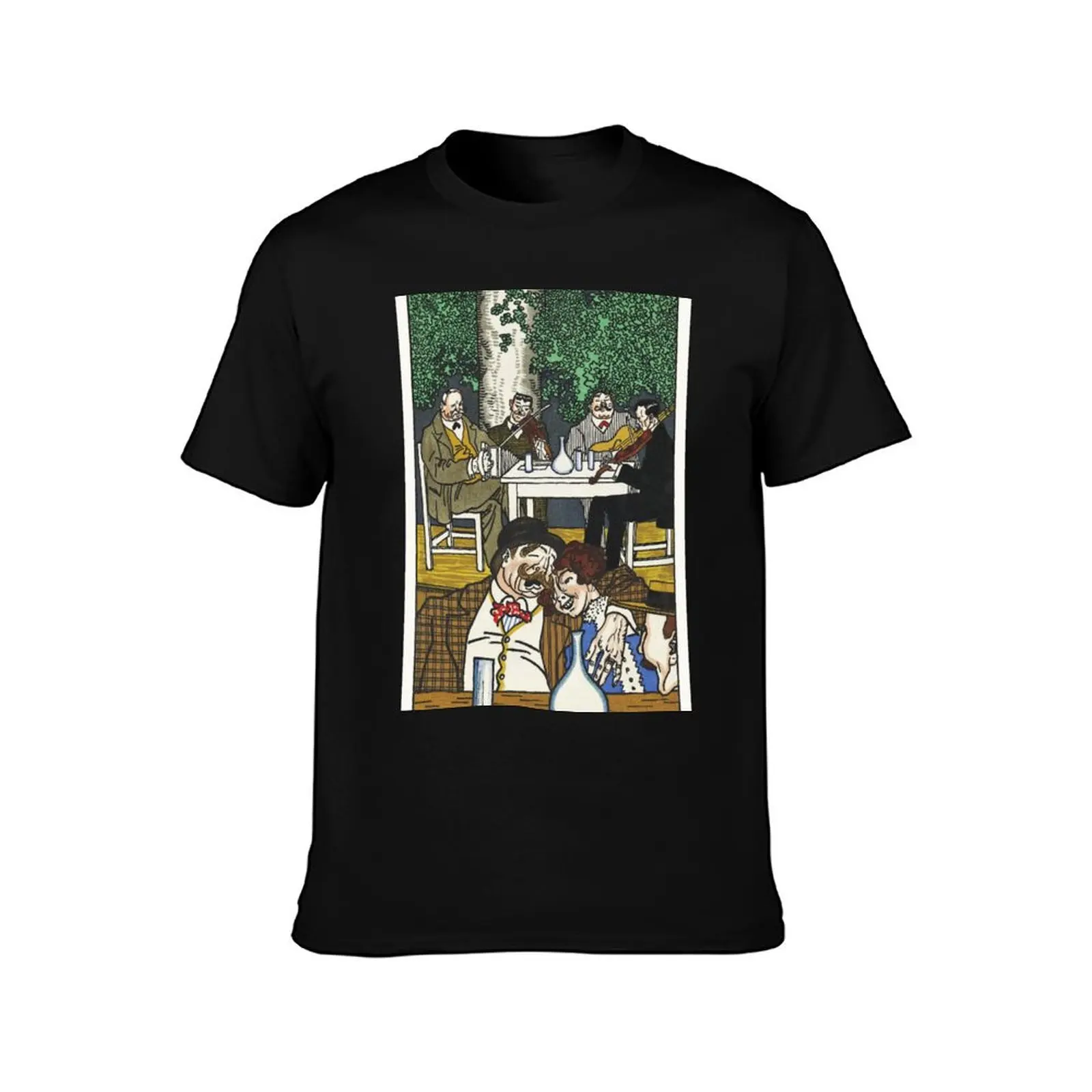 Vintage Wine Celebration T-Shirt Utility Casual Work T-Shirt