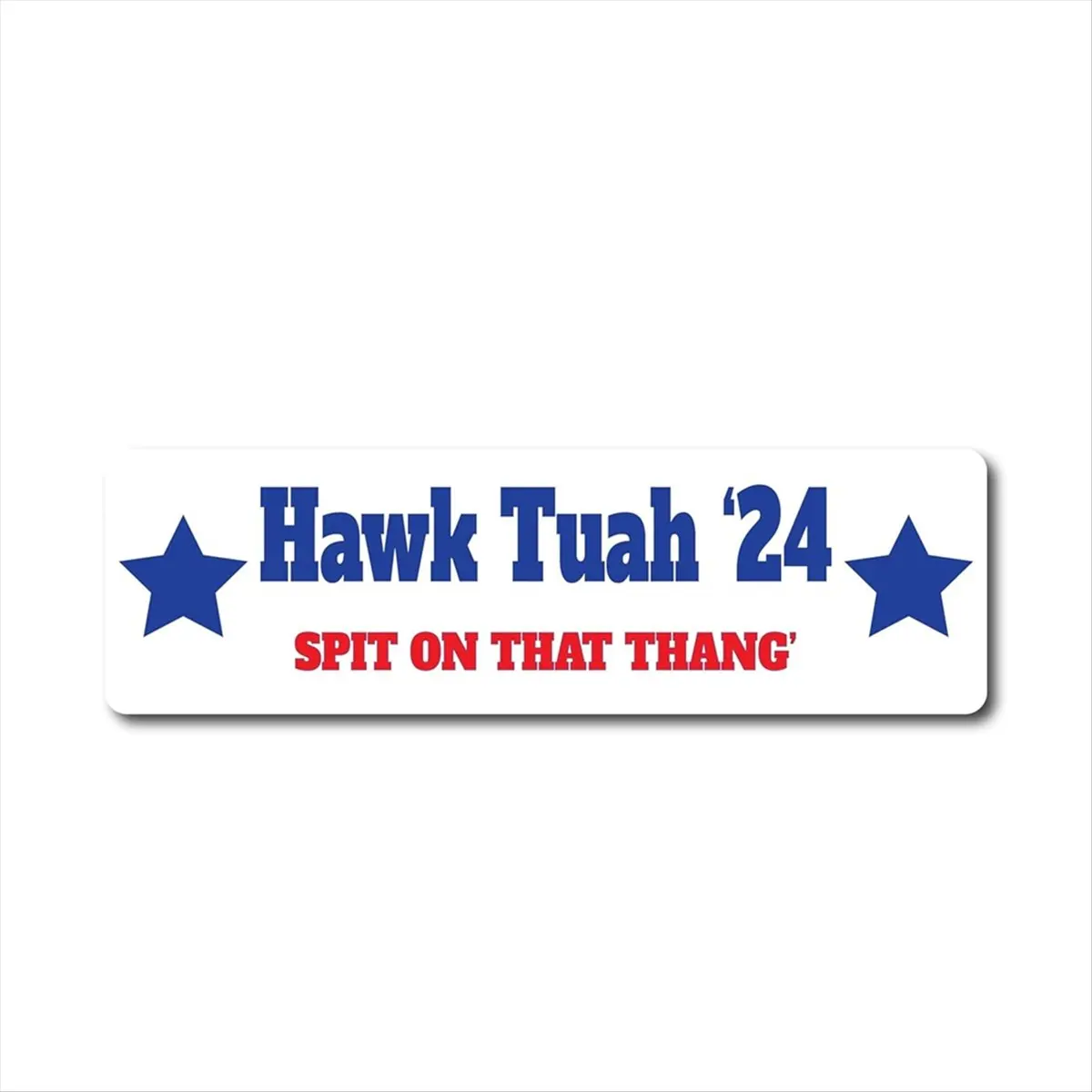 AABFK Hawk Tuah Spit on That Thang, Funny Bumper Sticker, Hilarious Meme Decal, Prank, Gag, Gift Idea, Decal, Car, Laptop C