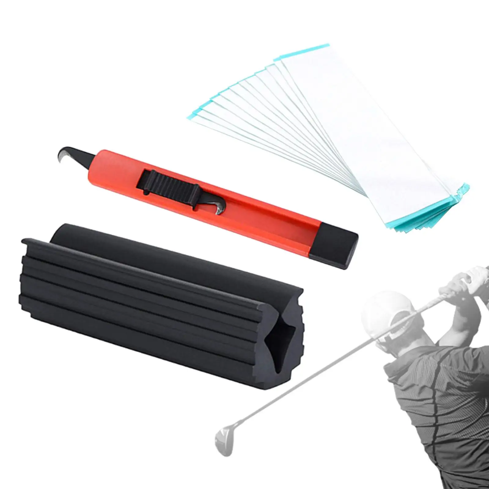 

Golf Club Grip Replace Golf Grip Hook Blade Grip Tape Strips Golf Grip Kits
