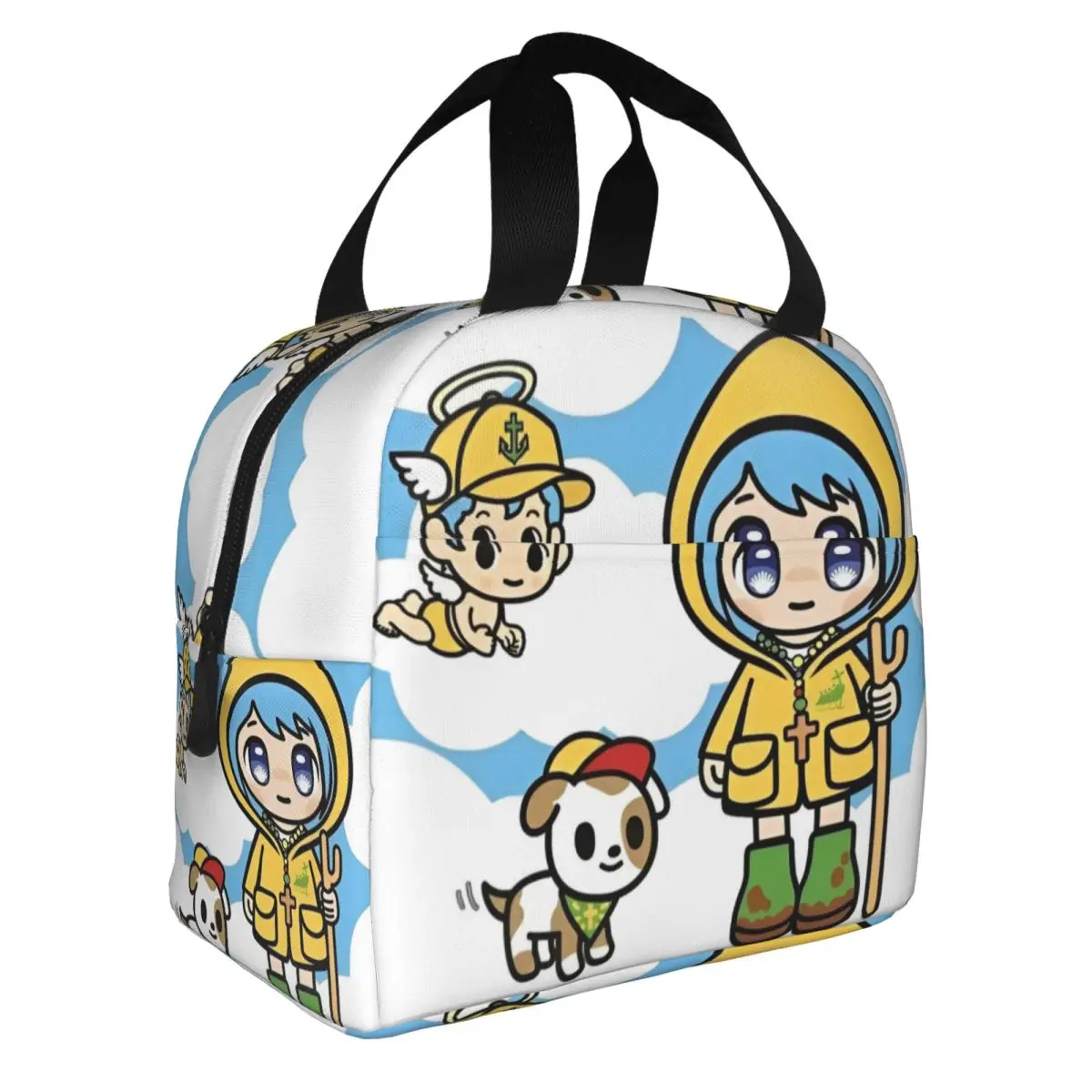 Luce Vatican Mascot Insulated Lunch Bag Leakproof Catholic Church 2025 Reusable Cooler Bag Tote Lunch Box School  Bento Pouch