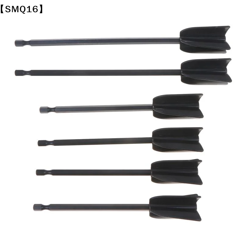 ​​6Pcs Epoxy Mixing Sticks Drill Paint Stirring Rod For Resin Latex Oil Paint Multifunction Putty Mixer Attachment【SMQ】