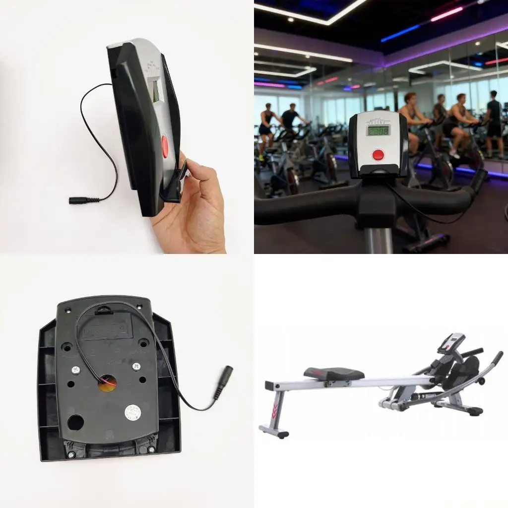 M5TC Indoor Stationary Bike Counter Fixed Bicycles Electronic Counter Exercise Bike LCD Monitor Speedometer Easy to Install