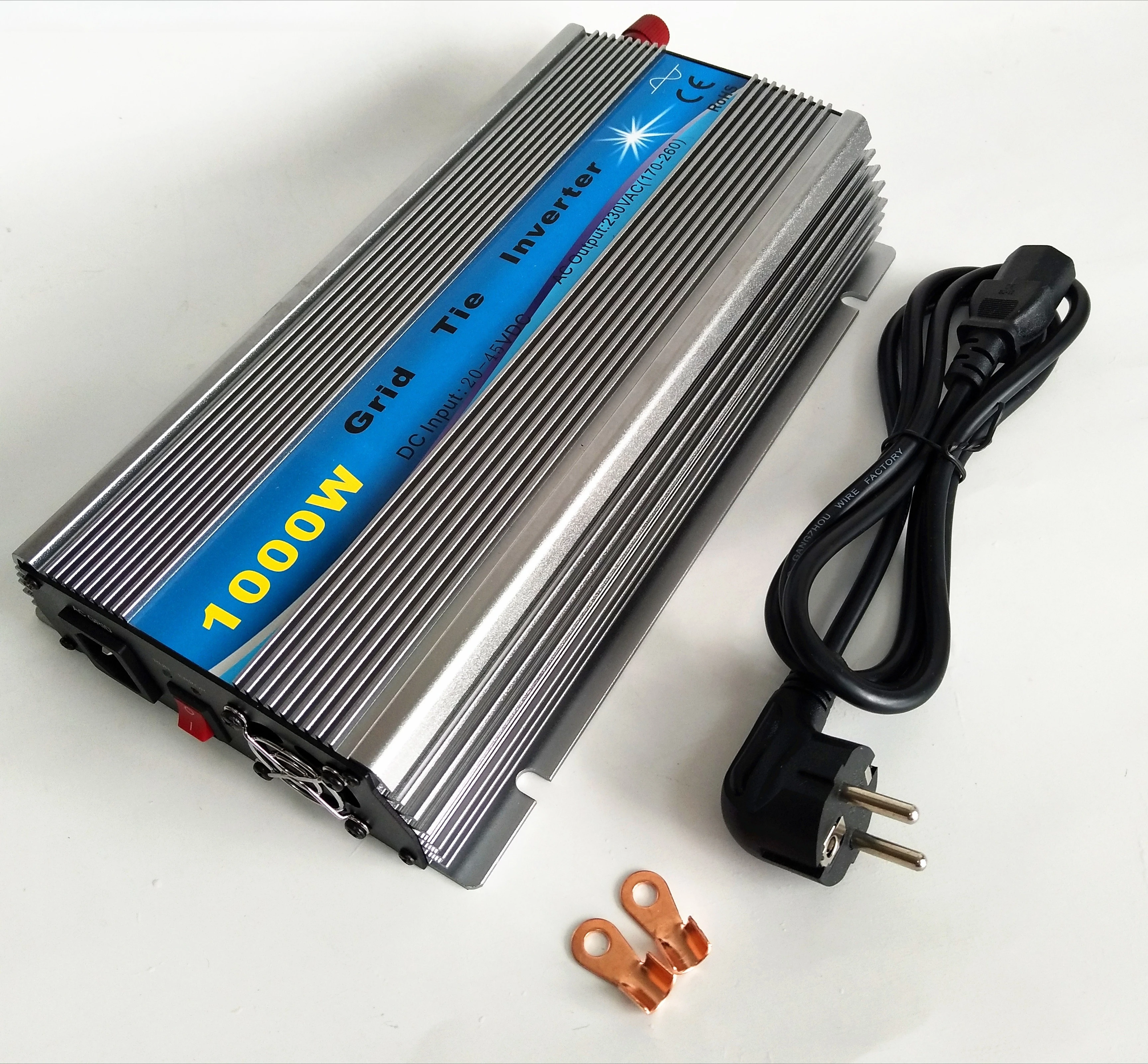 20-45V DC Input Solar Grid-Connected Inverter 1000W 1KW 110V or 220V AC Pure Sine Wave Output on Grid Inverter