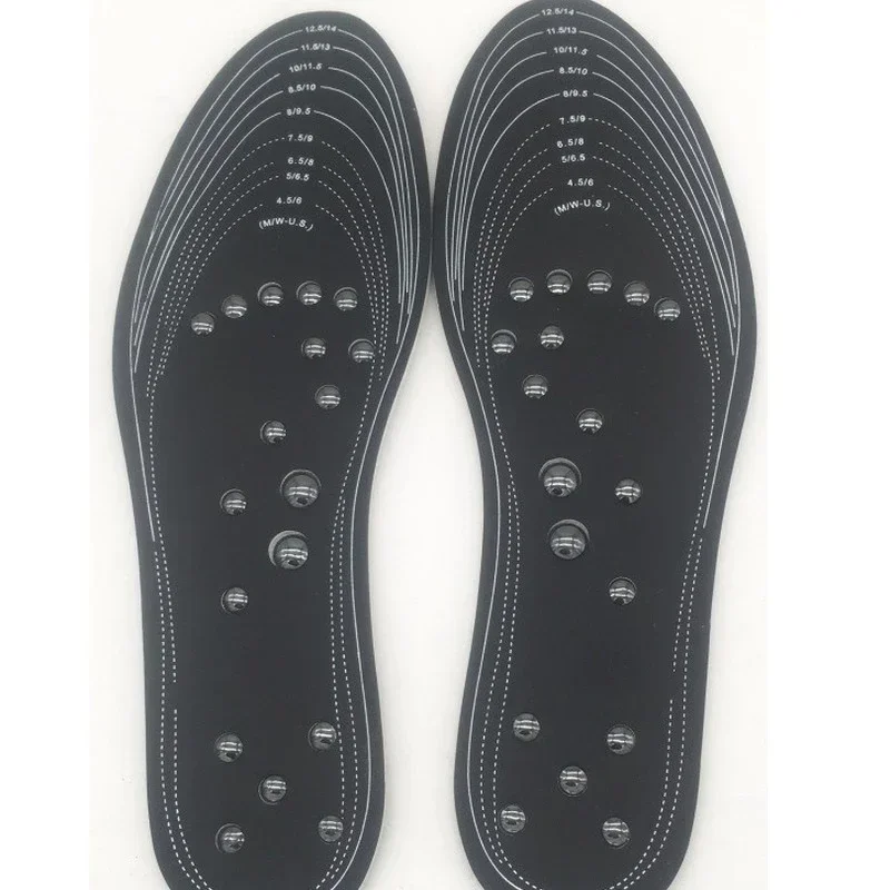 

18 magnets Unisex Therapy Massage Insoles Foot Acupressure Shoe Pads Therapy Slimming Insoles Weight Loss