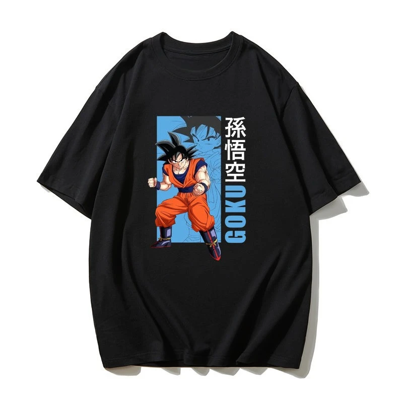 

Dragon Ball Bird Mountain Ming Sun Wukong Animation Derivatives Men and Women Japanese Cotton Printing