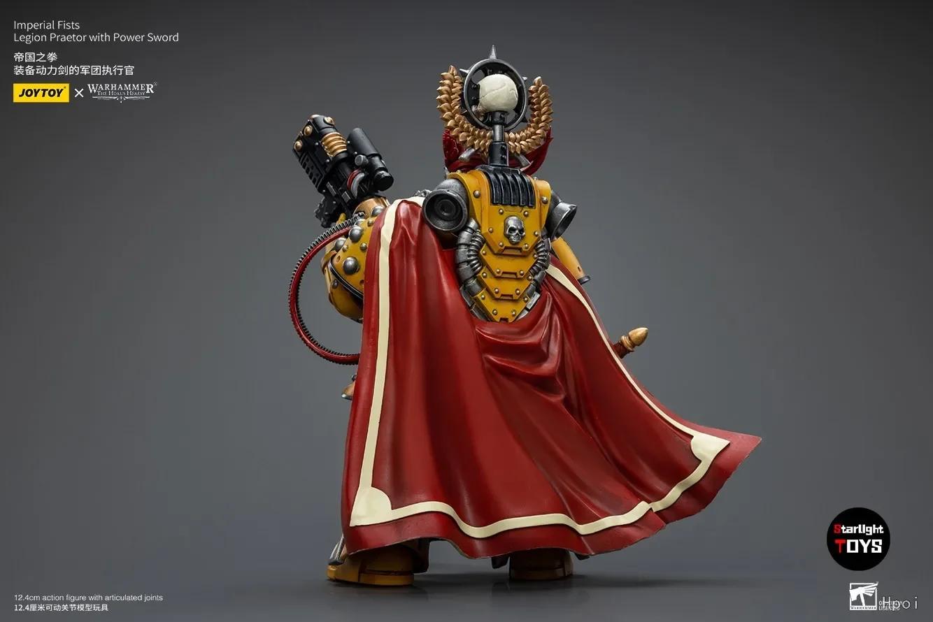 Spot JOYTOY 1/18 Movable Figure 40K Imperial Fist Legion Archon with Power Sword Model Toy Gift Collection