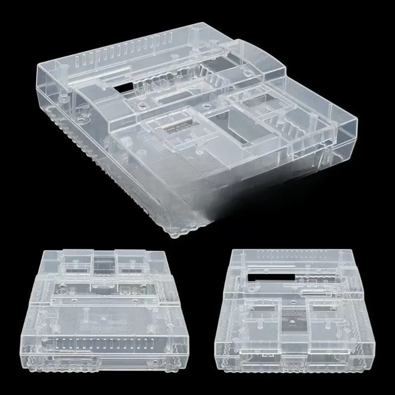 Suitable for SNES Game Console Shell, Replacement Translucent Shell  1pc
