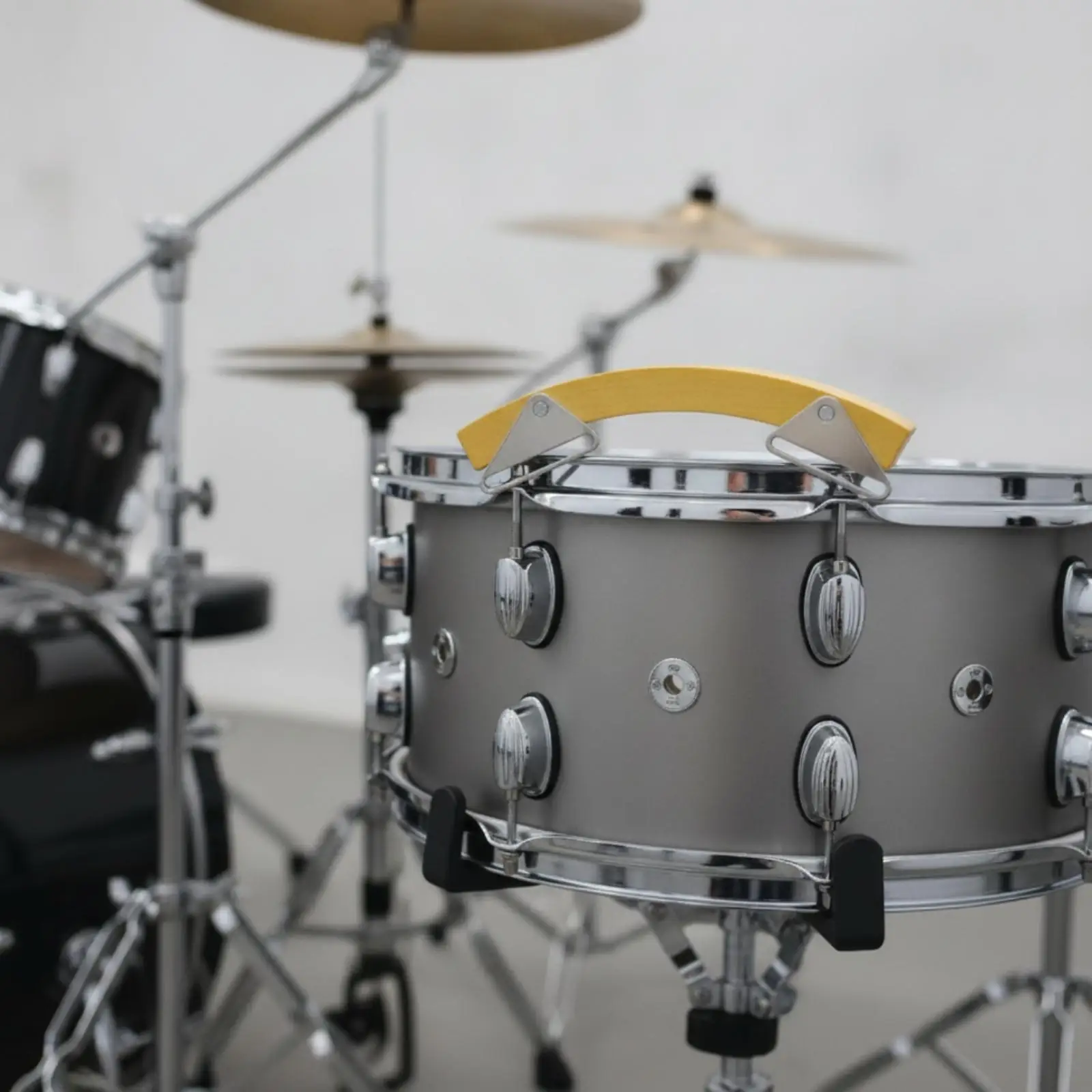 Rim Click Block Crisp Snare Drum Rims Riser Block Curved for Percussionists