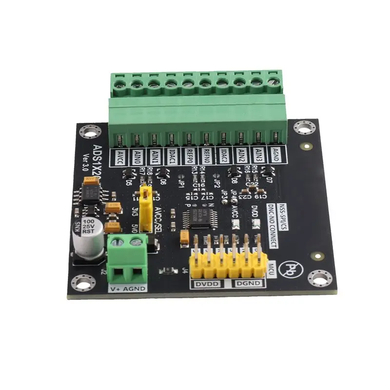 SOFT-ADS1220 24-Bit ADC Module High Accuracy Data Acquisition Analog To Digital Converter For Industrial Weighing