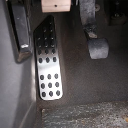 1Pcs/Set Stainless Steel Car Foot Rest Pedal Car Pedals For Chevrolet Cruze Sedan Hatchback Car Left Hand Driving (LHD)