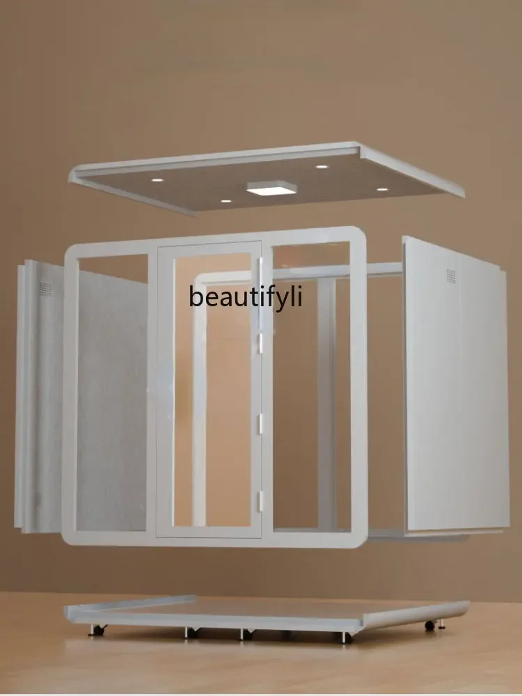 

S7486 ss LBX Soundproof Sleep Warehouse Sleeping Recording Studio Mobile Phone Booth Mute Cabin Drum Kit Piano