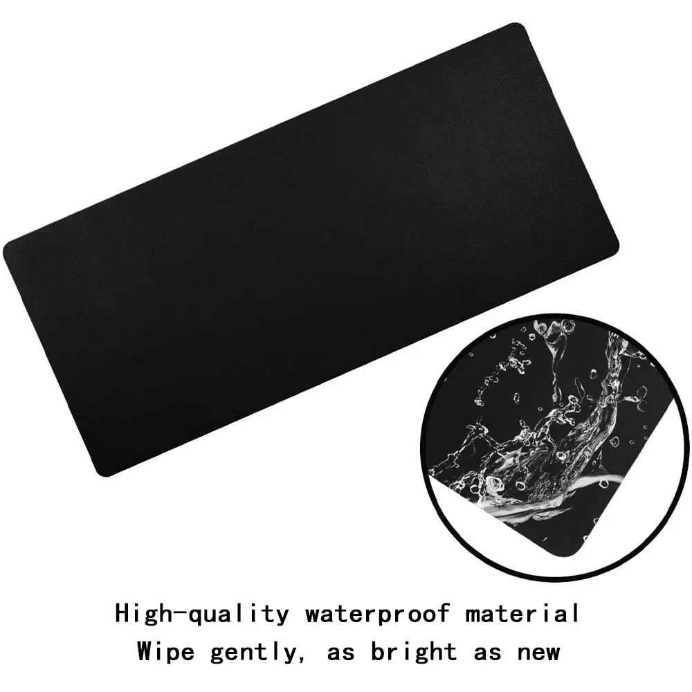 Alfombrilla de ratón grande para Gaming, alfombrilla de madera de cuero de puerco, serie de patrones para ordenador portátil, teclado de escritorio, 30x60CM, 30x80CM