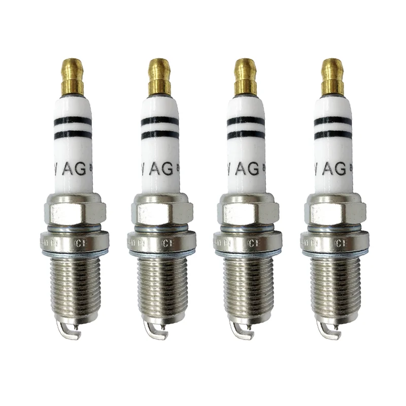 4pcs 06H905611 PFR7S8EG Iridium Spark Plug For Audi A4 A5 1.8/2.2L TFSI VW Golf Passat CC Tiguan 06H 905 621