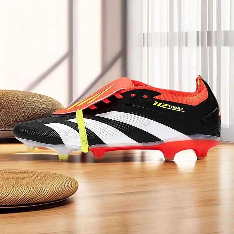 

Mens Soccer Cleats Original Ultralight Non-Slip Turf Football Shoes for Kids TF/FG Training Kids Football Boots Chuteira Campo