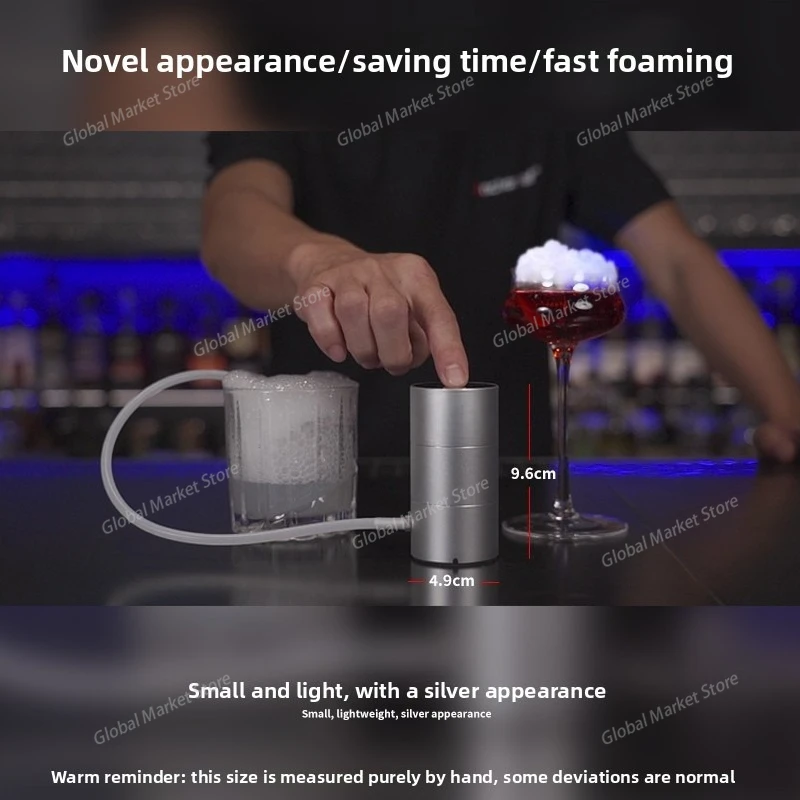 

Molecular Cooking Foam Machine Molecular Gourmet Foam Generator Egg Coagulation Foaming Emulsification Tool Soy Lecithin