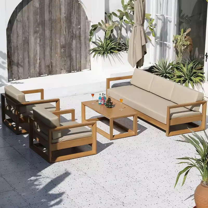 

KT Best Seller Modern Design Aluminium Outdoor Furniture Home Restaurant Commercial Spaces-for Parks Courtyards Living Rooms