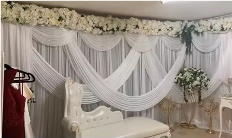 Wedding Party Backd…