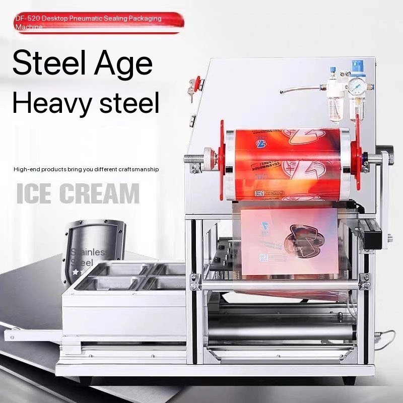 Automatic High Quality Tabletop Food Tray Sealer Filling The Coding Machine With Nitrogen Gas Packing Sealing Machines