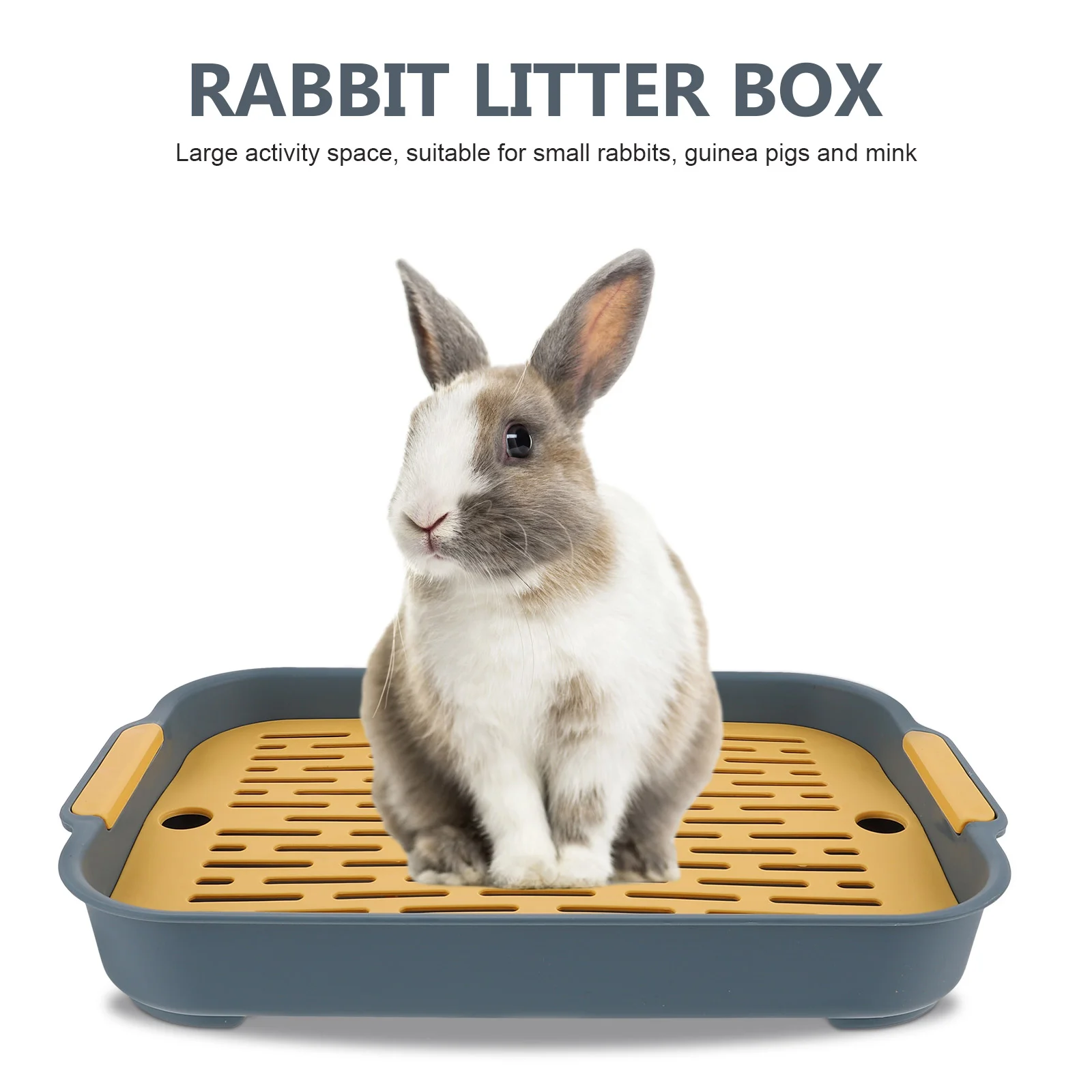 Rabbit Toilet Pet Container Anti-fall Bunny Potty Plastic Toy Litter Box Pp Clean Equipment