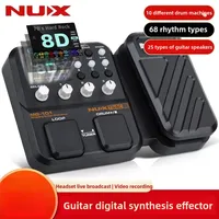 NUX Nux MG-101 Electric Guitar Comprehensive Effect Pedal Effects Bass Professional Drum Machine Accompaniment LOOP Recording