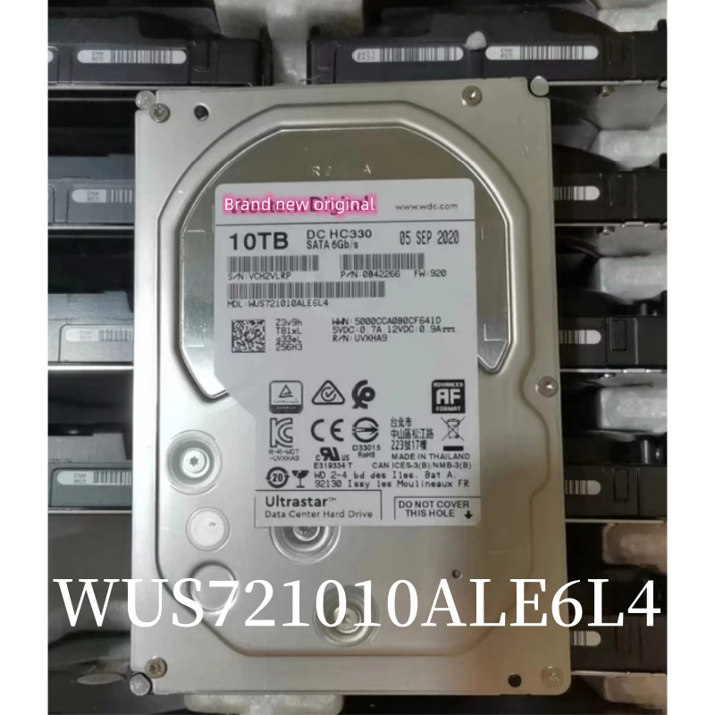 Для оригинального жесткого диска W-estern Digital WUS721010ALE6L4 10T 10TB 7,2 K SATA Enterprise