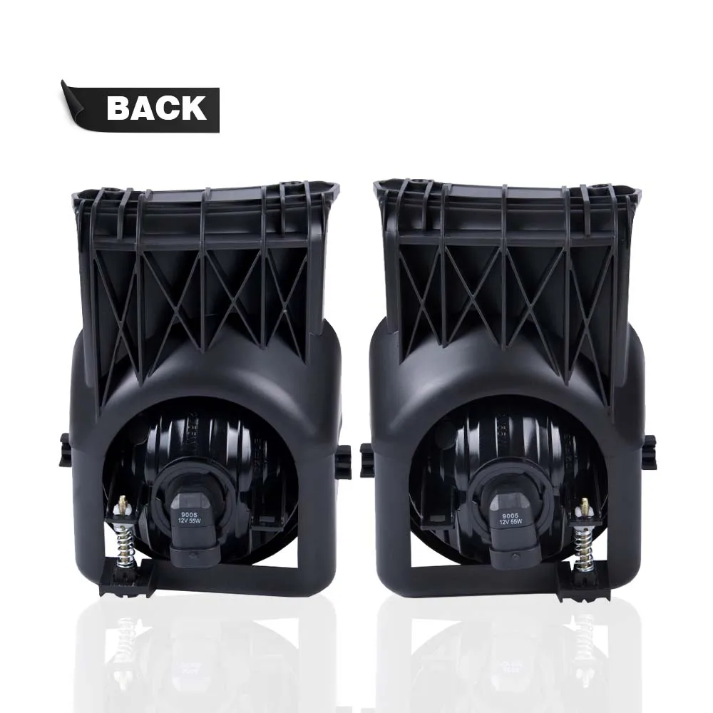 أضواء الضباب المصد مناسبة لـ 2003-2006 Gmc Sierra 1500 2500Hd 3500/2007 Gmc Sierra Classic Driver ومصابيح الضباب الجانبية للركاب #3