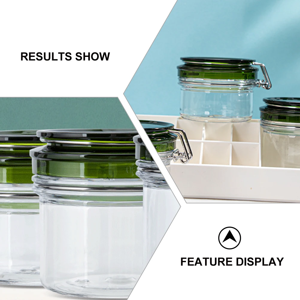 5 Pcs Reusable Bottles Medication Containers Sample Jars Travel Gym Bag Screw Lotion Refillable Makeup PP Cream