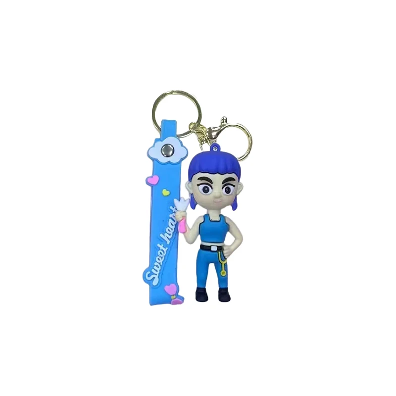 KPop Devil Hunter Ciondolo periferico Rumi Mira Zoe Portachiavi in PVC Zaino Decorazione Accessori pendenti Giocattoli