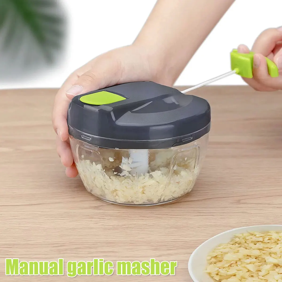 

520/900ml Multifunctional Manual Food Chopper Hand Pull String Vegetable Cutter Onions Garlic Chopper Portable Food Meat Mincer