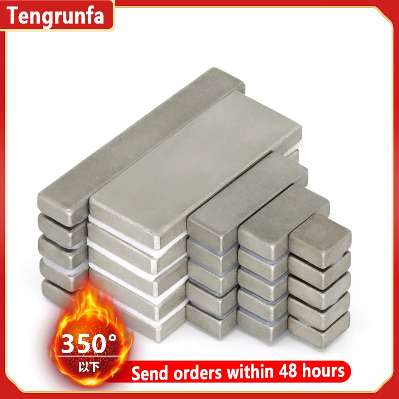 

SmCo Magnet Block Square magnet 60x20x5 mm Bar Grade 350degree C High Temperature Mortor Magnet Permanent Rare Earth Magnets