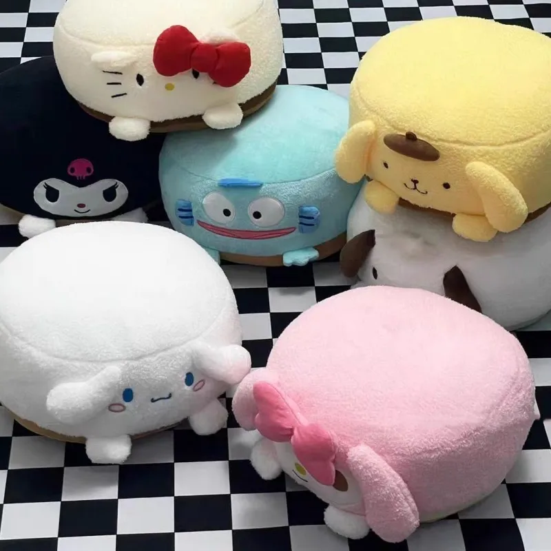 

Kawaii Sanrio плюшевые строительные детали Kuromi Melody Hello Kitty Cinnamoroll диван коврик Futon мат татами пол для дома мягкая искусственная кожа