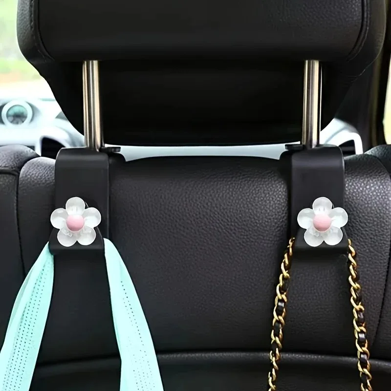 2 قطعة مسند الرأس بالمقعد السيارة هوك الخلفي السنانير للسيارات المقعد الخلفي التخزين المنظم شماعات حامل لحقيبة اليد محفظة أكياس الملابس معاطف