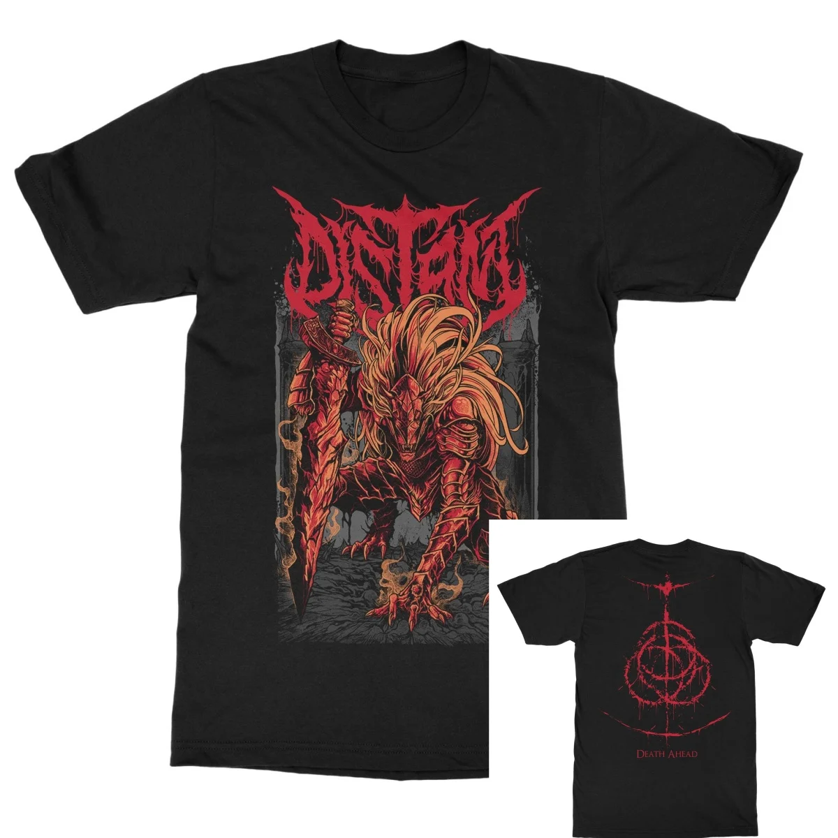 Distant Aeons of Oblivion Band T-Shirt 100% Cotton Graphic Tee Men Women Summer Streetwear Top