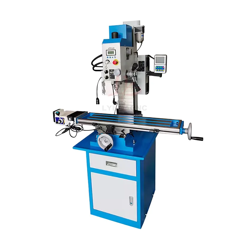 VM32B Multifunctional Drilling And Milling Machine Stepless Variable Speed DC Brushless Motor Drilling Tapping Vertical Milling