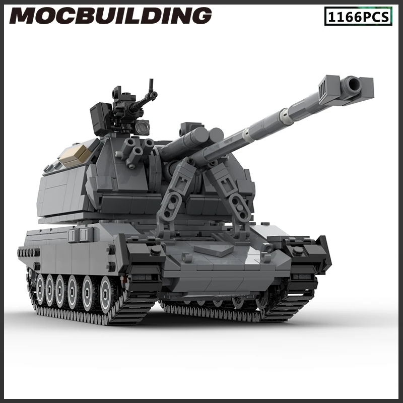 Tank Armored Car Model MOC Building Blocks DIY Bricks Creative Assembly Toy Collection Christmas Gift Birthday Present