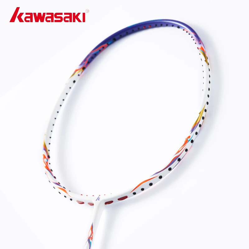 

Kawasaki Original 2023 New PASSION P25 4U 24T High Modulus Graphite Carton Fiber Badminton Racket