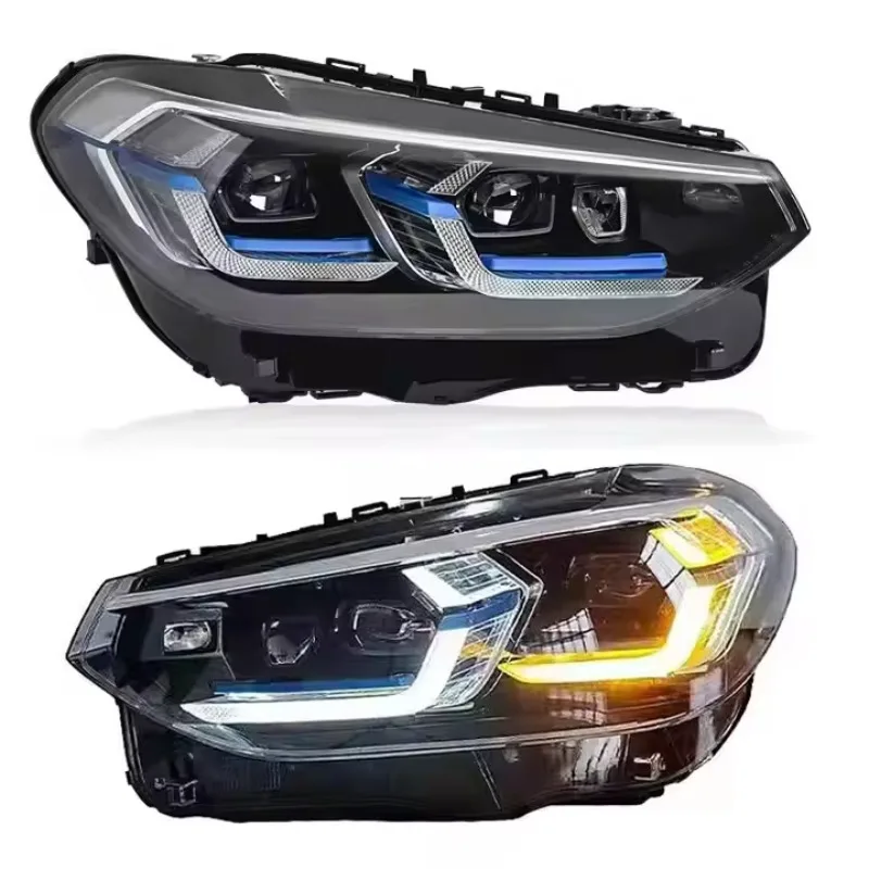 

Factory Outlet For BMW X3 G01 G08 2018-2021 LED Headlights Assembly Auto Fit New Modified 100W Front Headlight 6000K Color
