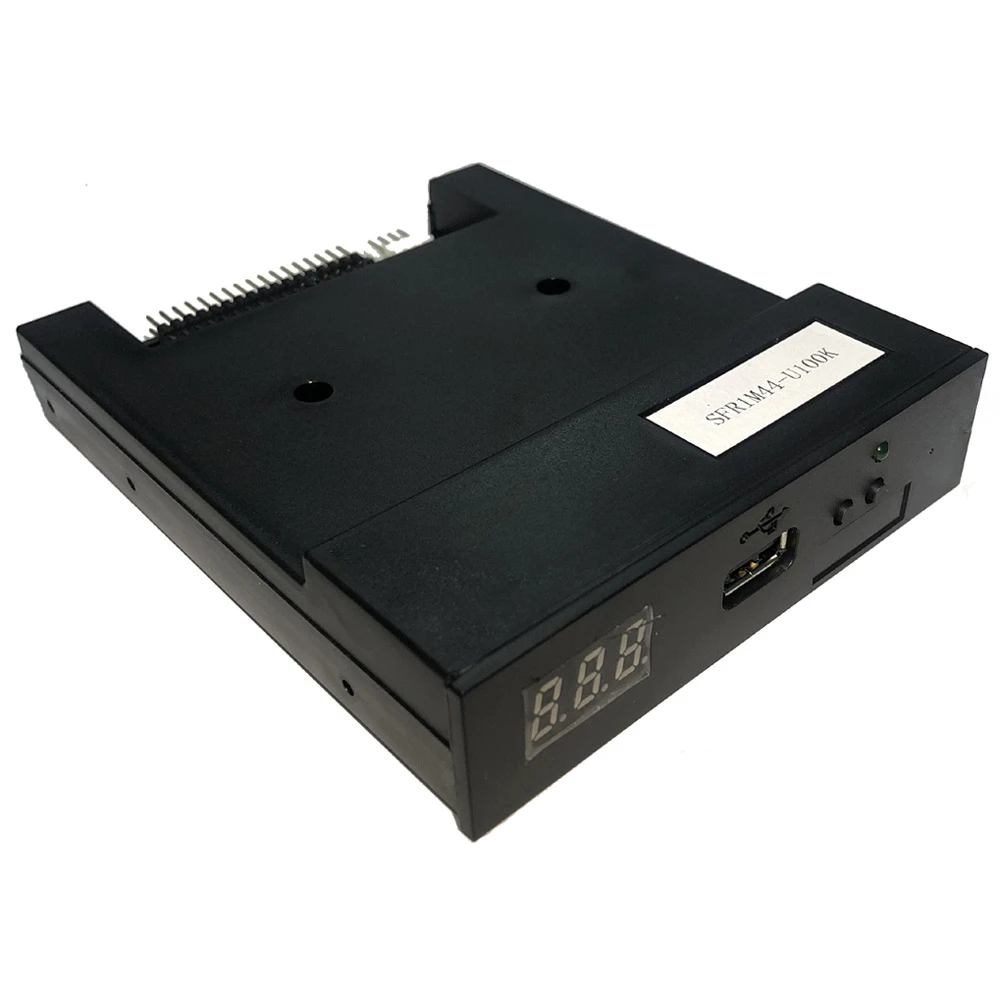 Enhanced emulation floppy drive for various industrial control devices - supports 100 1.44M partitions SFR1M44-U100K