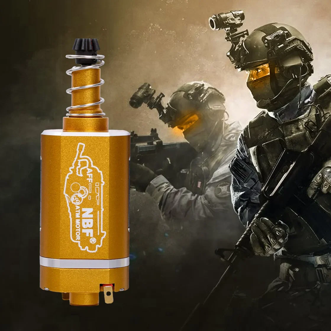 NBF AFF Motor Wargame Airsoft Mosfet ATM Dedicated Brushless AEG Motor High Torque For Electric Water Ball Bullet Toy Gearbox V2