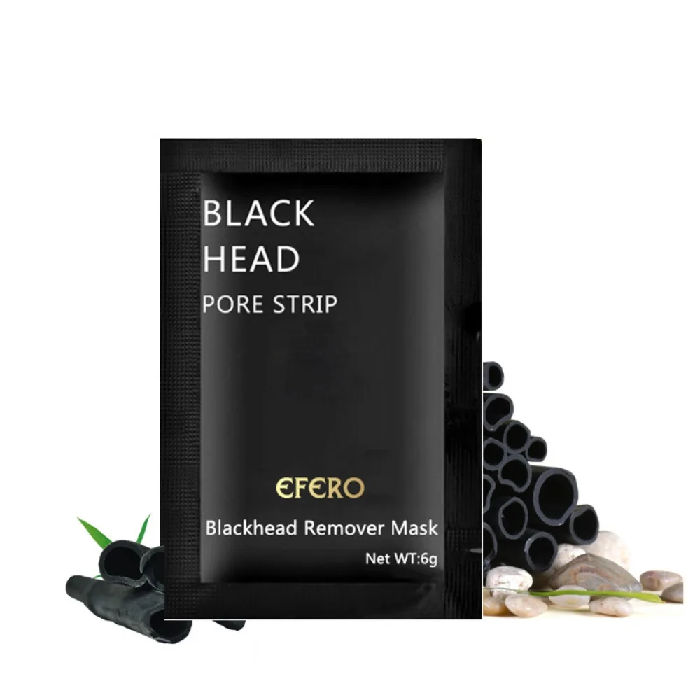 New Acne Treatments Black Head Remover Mask Peel Off Black Dots Black Face Mask Shrink Pores Skin Care Facial Mask Mud
