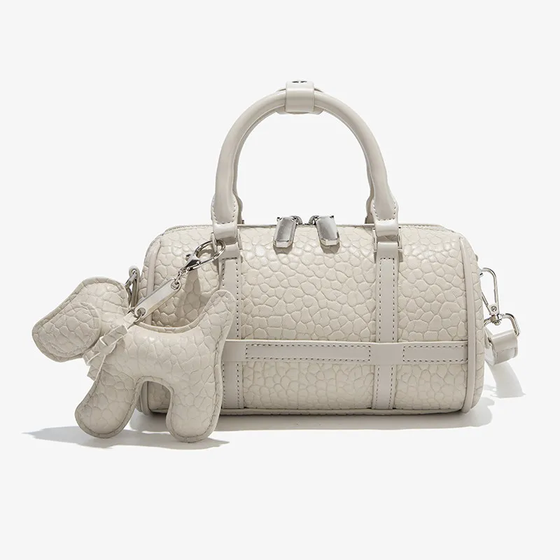 

Новая женская сумка 2026 года, нишевый дизайн, сумка-подушка Boston, модная сумка через плечо из мягкой кожи