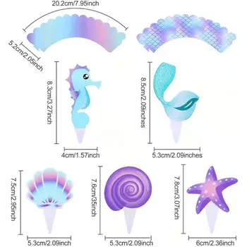 8 最佳銷售 紙杯蛋糕包裝紙 - №7