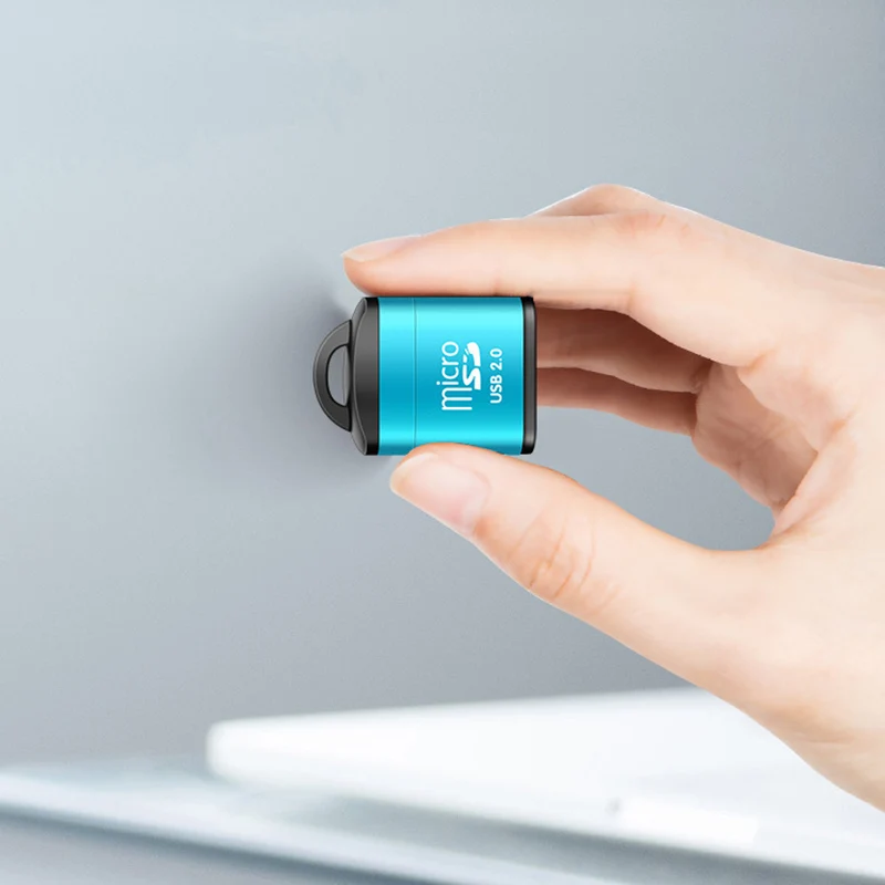 USB マイクロ SD カードリーダーチェーン TF カードライターミニ拡張メモリドングル車のスピーカーアダプタコンピュータラップトップ音楽再生コンバータ